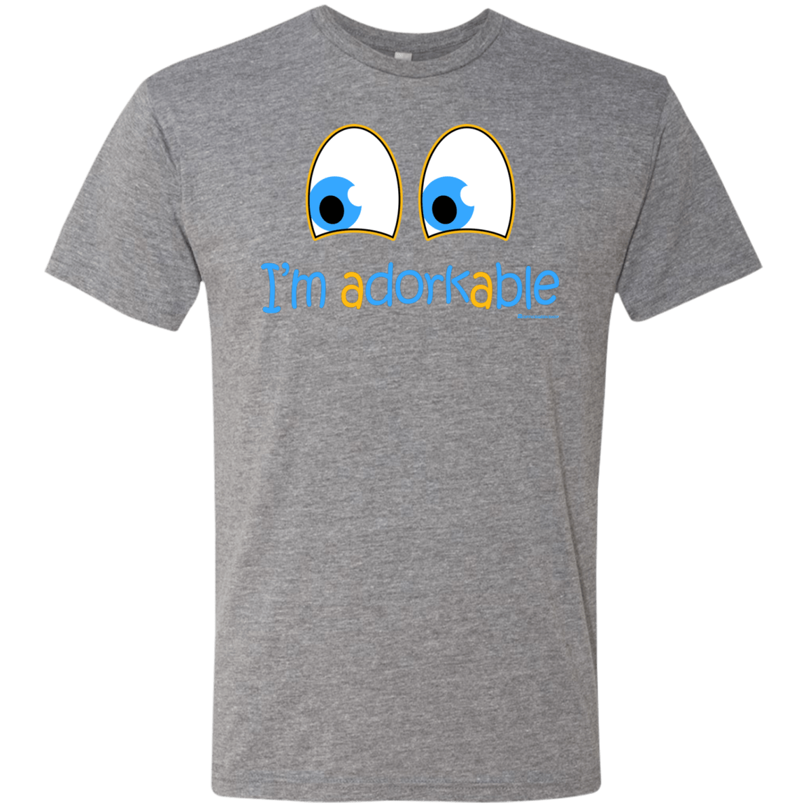 T-Shirts Premium Heather / Small I Am Adorkable Men's Triblend T-Shirt