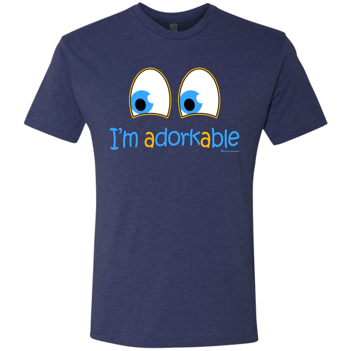 T-Shirts Vintage Navy / Small I Am Adorkable Men's Triblend T-Shirt