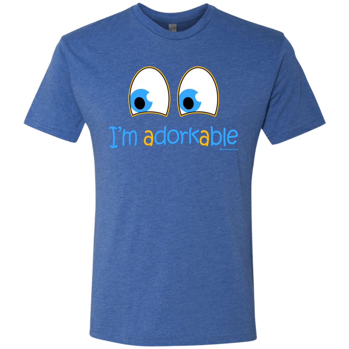 T-Shirts Vintage Royal / Small I Am Adorkable Men's Triblend T-Shirt