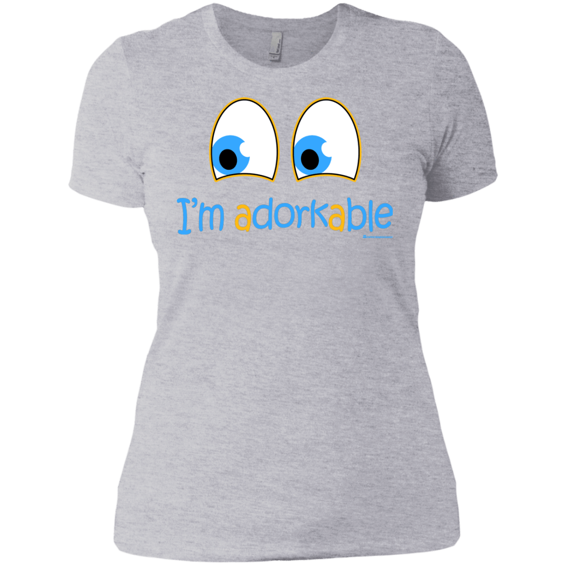T-Shirts Heather Grey / X-Small I Am Adorkable Women's Premium T-Shirt