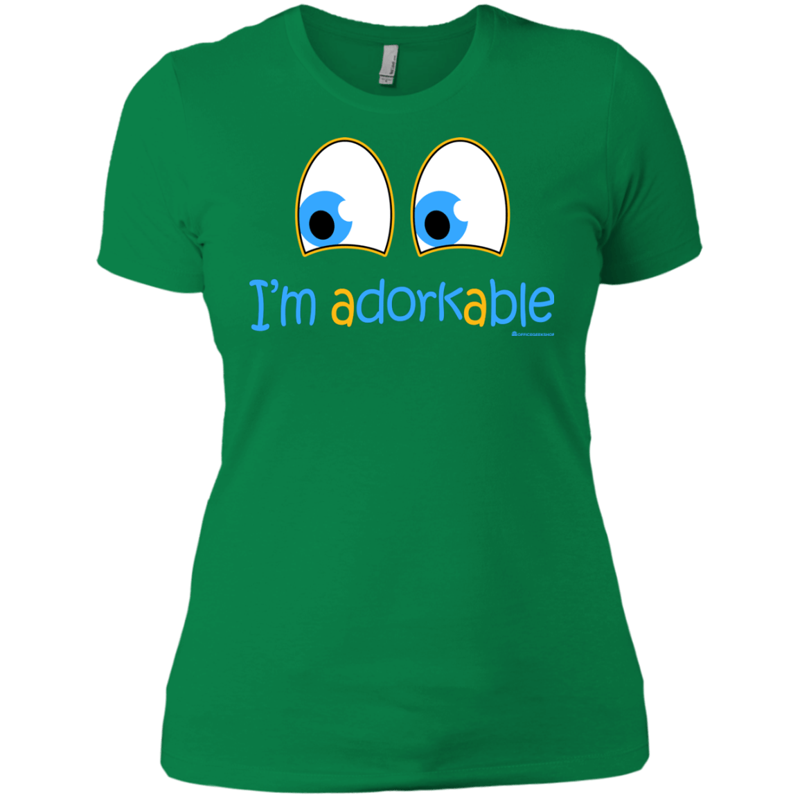 T-Shirts Kelly Green / X-Small I Am Adorkable Women's Premium T-Shirt
