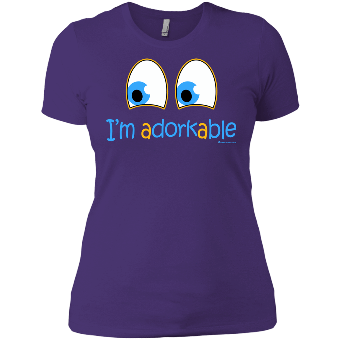 T-Shirts Purple Rush/ / X-Small I Am Adorkable Women's Premium T-Shirt