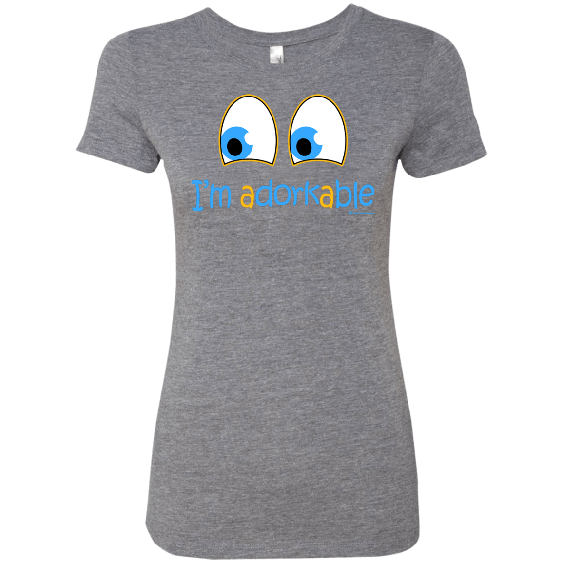 T-Shirts Premium Heather / Small I Am Adorkable Women's Triblend T-Shirt