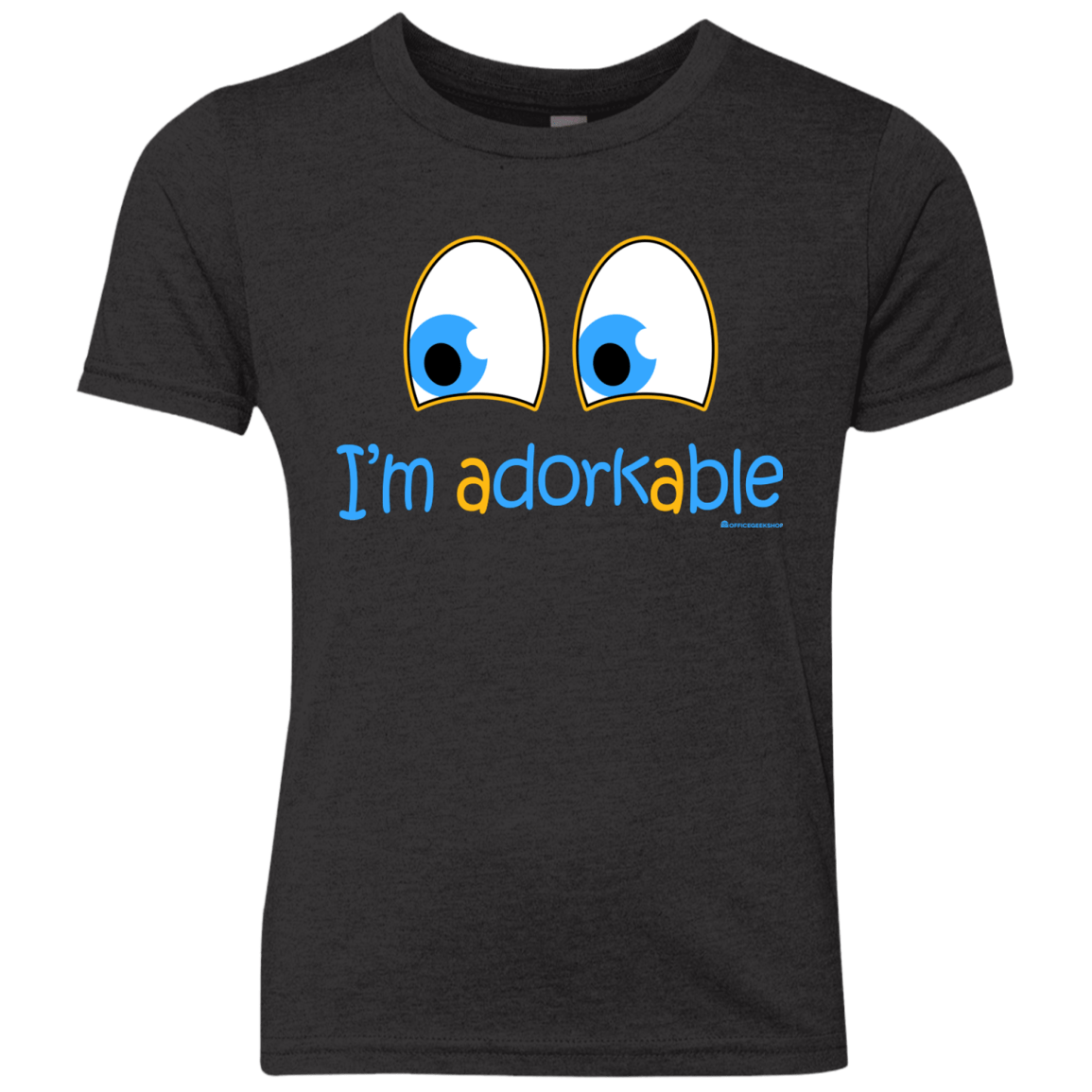 T-Shirts Vintage Black / YXS I Am Adorkable Youth Triblend T-Shirt