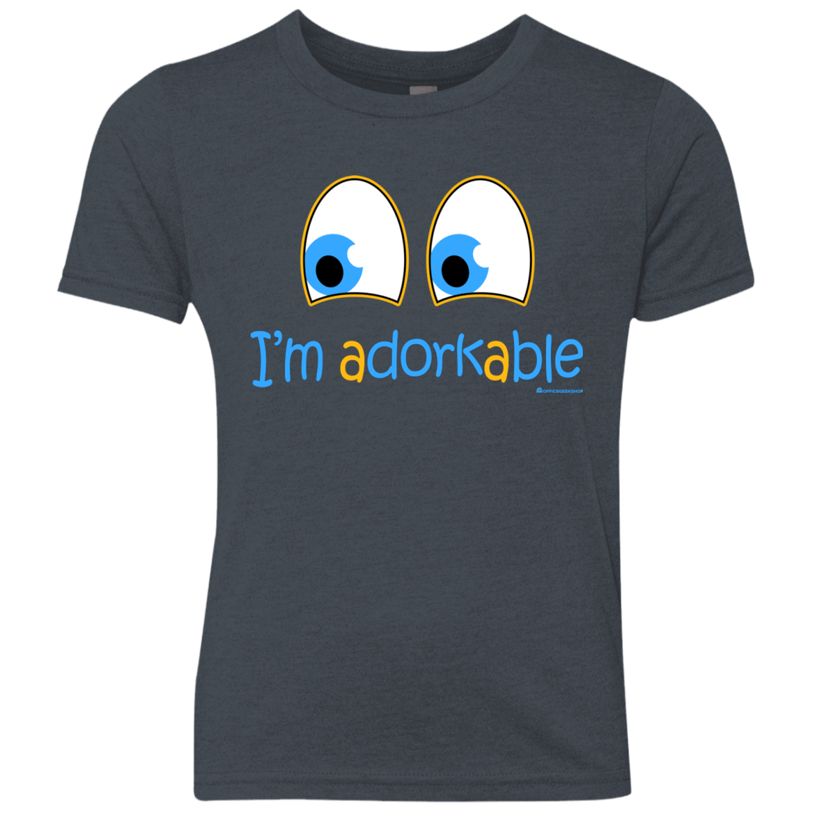 T-Shirts Vintage Navy / YXS I Am Adorkable Youth Triblend T-Shirt