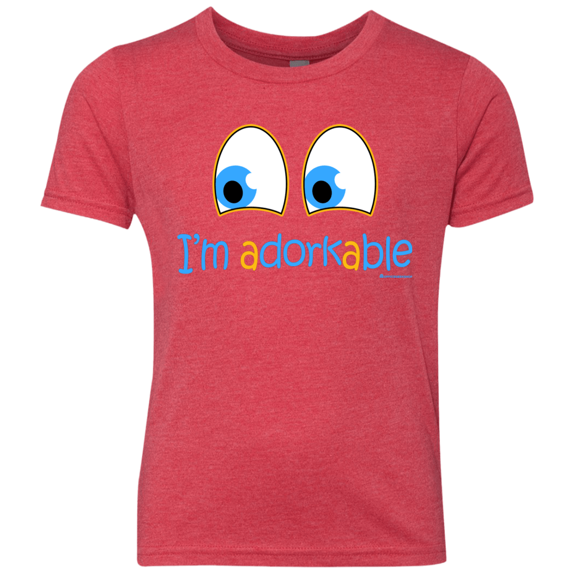 T-Shirts Vintage Red / YXS I Am Adorkable Youth Triblend T-Shirt
