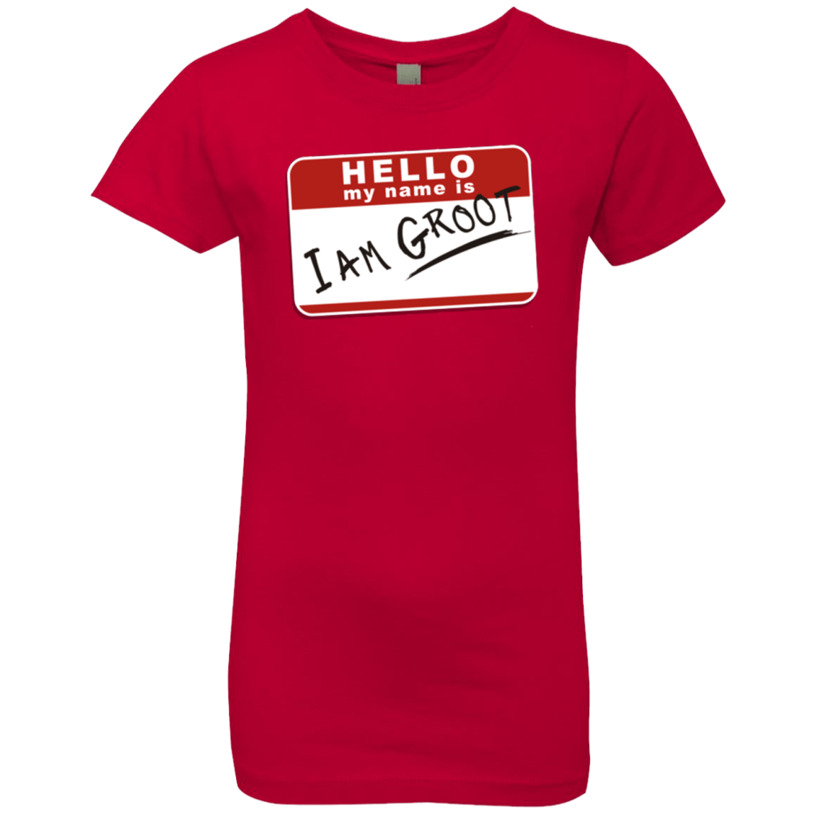 T-Shirts Red / YXS I am Groot Girls Premium T-Shirt