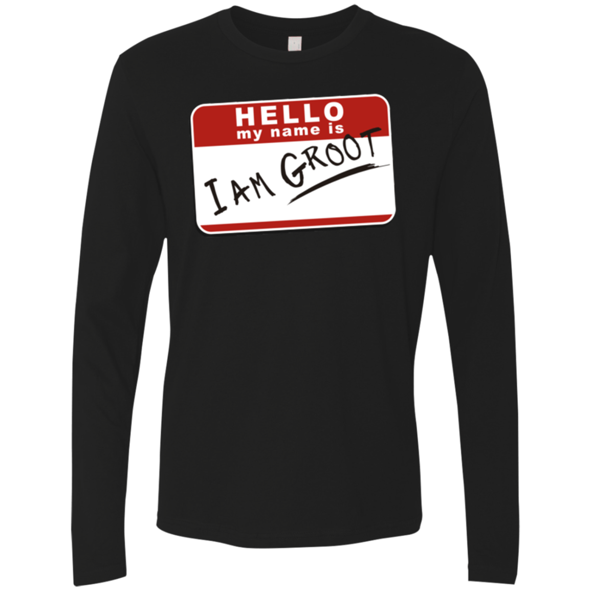 T-Shirts Black / Small I am Groot Men's Premium Long Sleeve