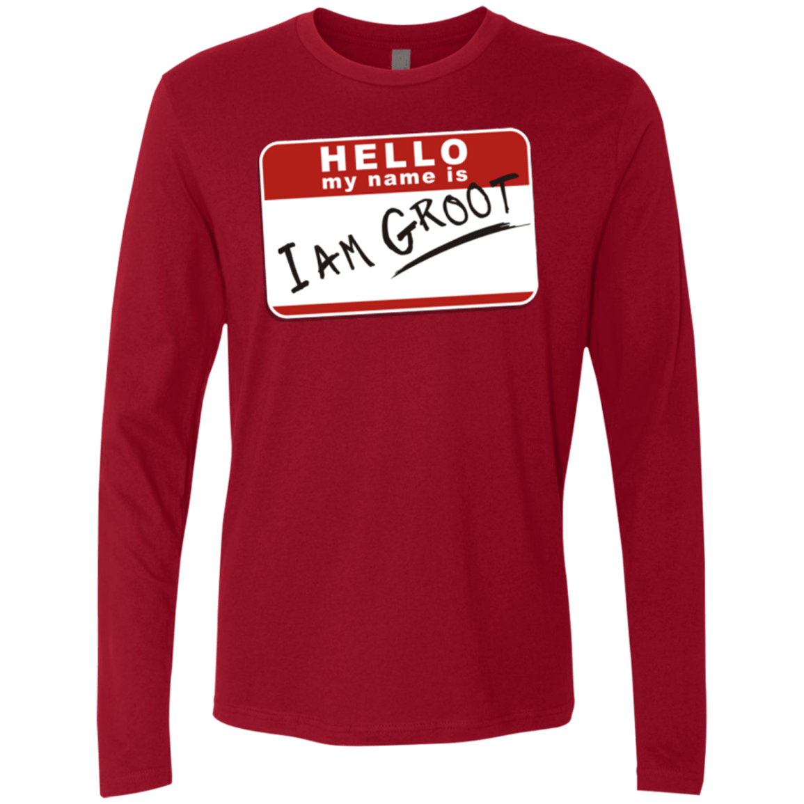 T-Shirts Cardinal / Small I am Groot Men's Premium Long Sleeve