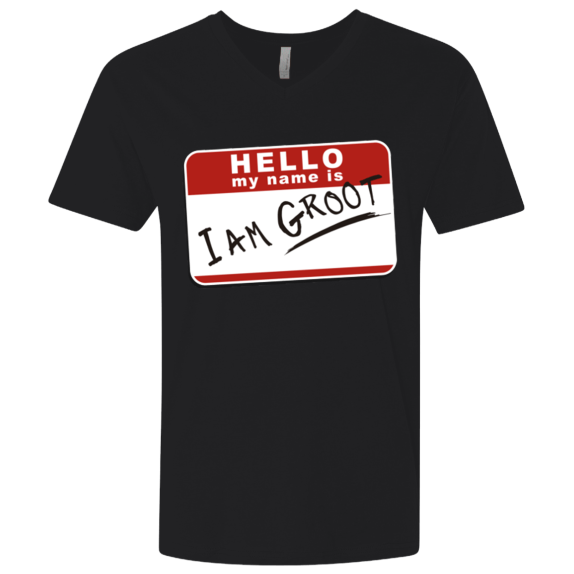 T-Shirts Black / X-Small I am Groot Men's Premium V-Neck