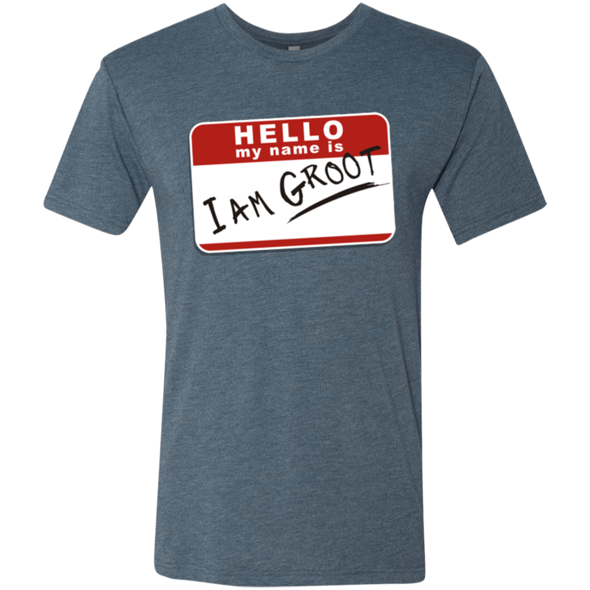 T-Shirts Indigo / Small I am Groot Men's Triblend T-Shirt