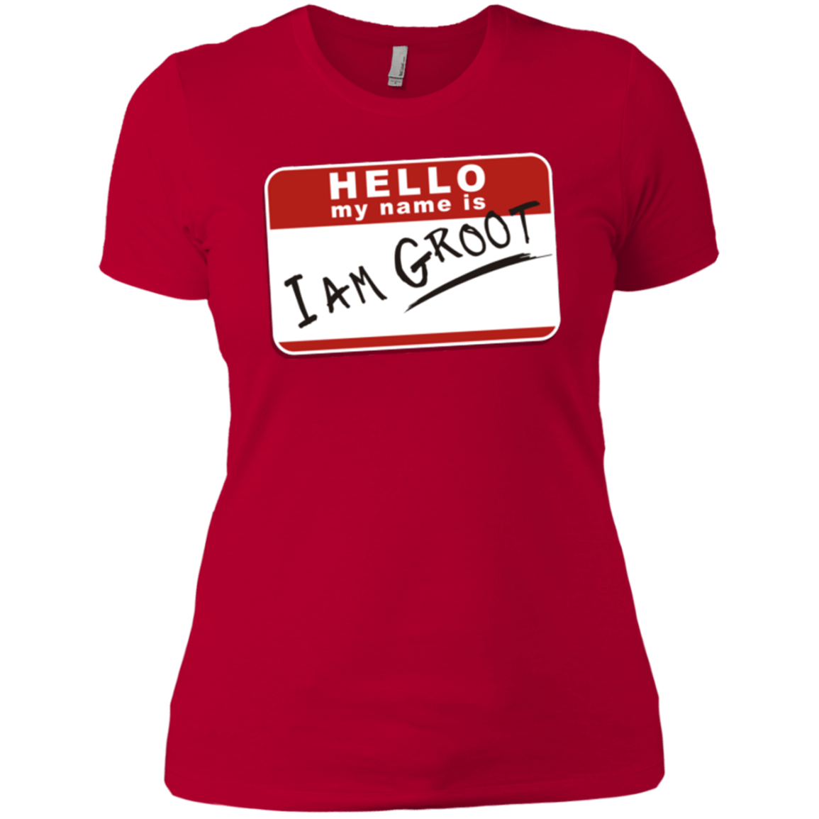 T-Shirts Red / X-Small I am Groot Women's Premium T-Shirt