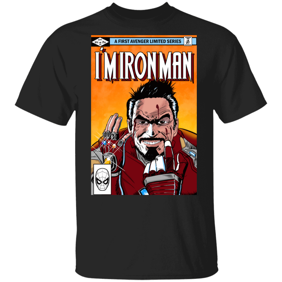 T-Shirts Black / S I Am Ironman T-Shirt