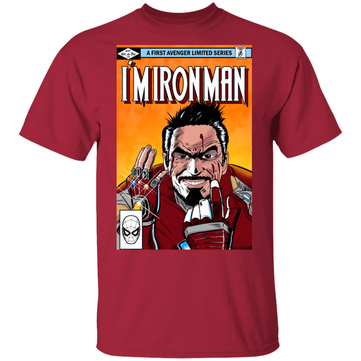 T-Shirts Cardinal / S I Am Ironman T-Shirt
