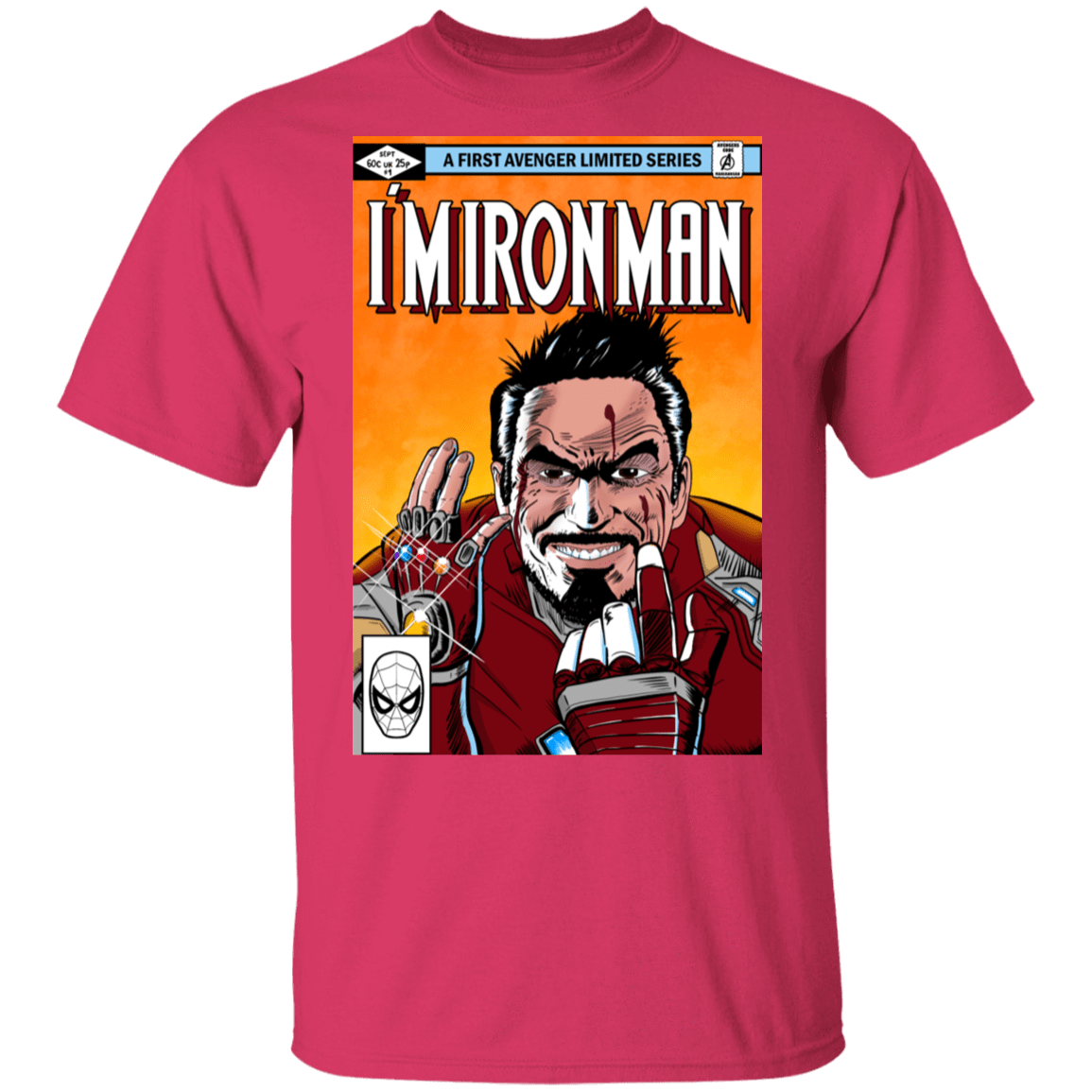 T-Shirts Heliconia / S I Am Ironman T-Shirt