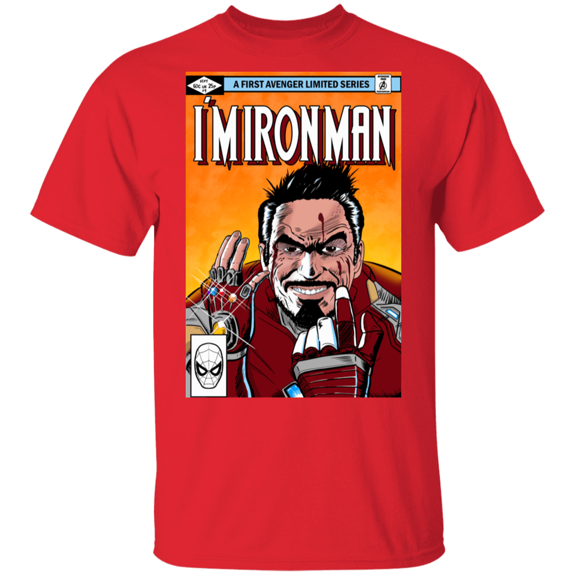 T-Shirts Red / S I Am Ironman T-Shirt