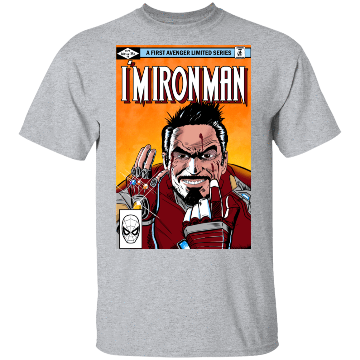 T-Shirts Sport Grey / S I Am Ironman T-Shirt