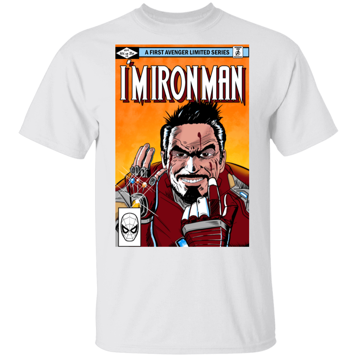 T-Shirts White / S I Am Ironman T-Shirt