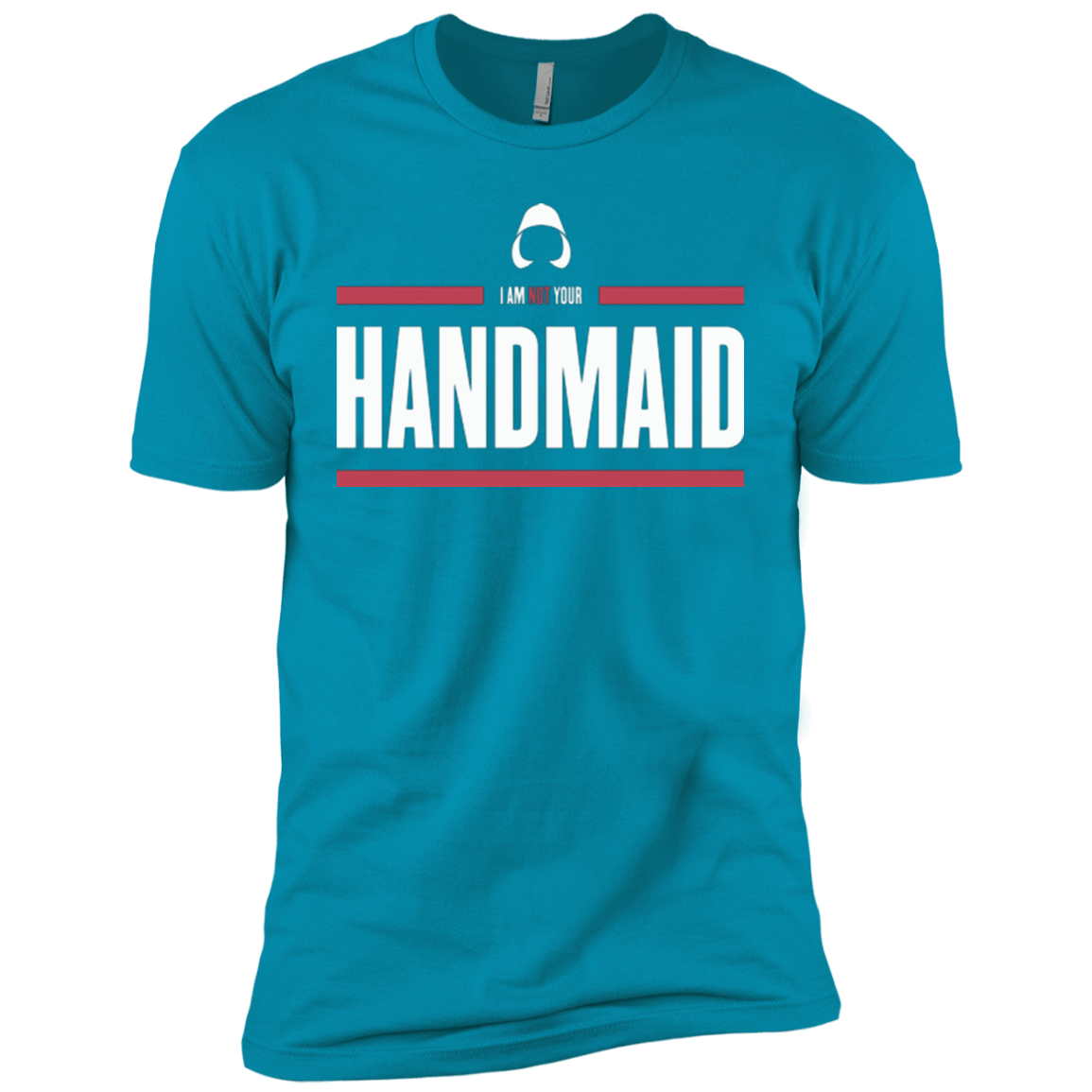 T-Shirts Turquoise / YXS I Am Not Your Handmaid Boys Premium T-Shirt