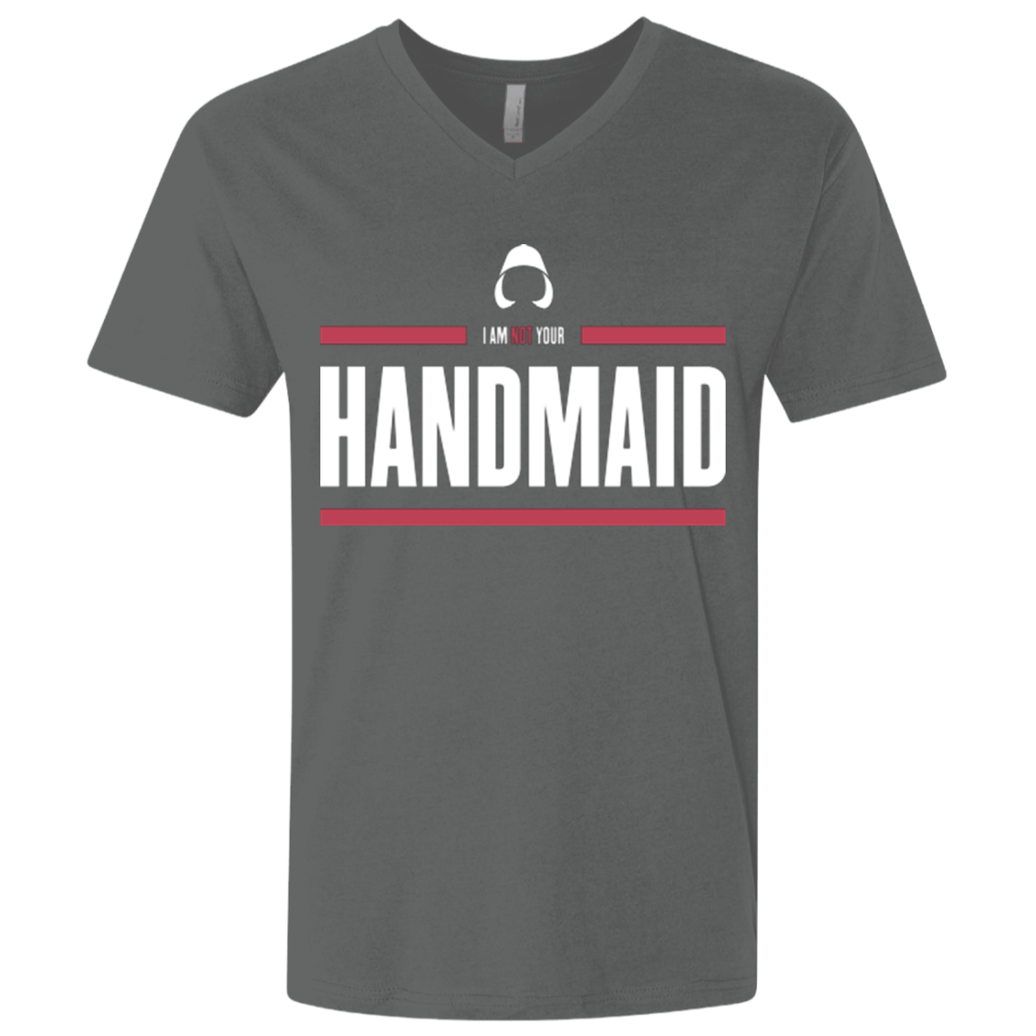 T-Shirts Heavy Metal / X-Small I Am Not Your Handmaid Men's Premium V-Neck