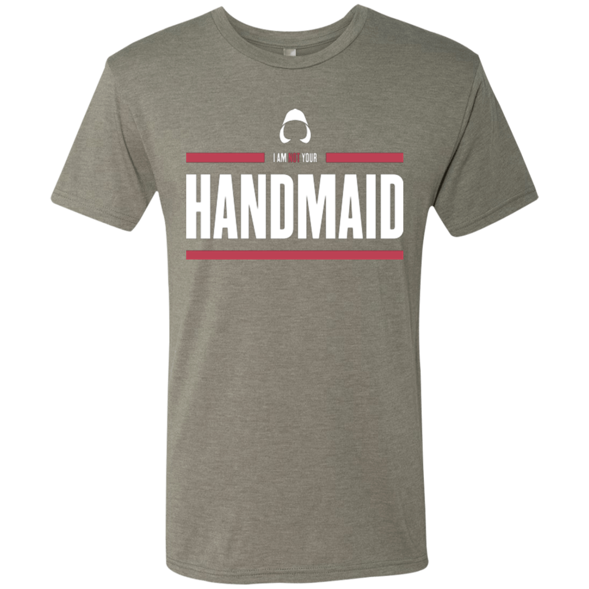 T-Shirts Venetian Grey / Small I Am Not Your Handmaid Men's Triblend T-Shirt
