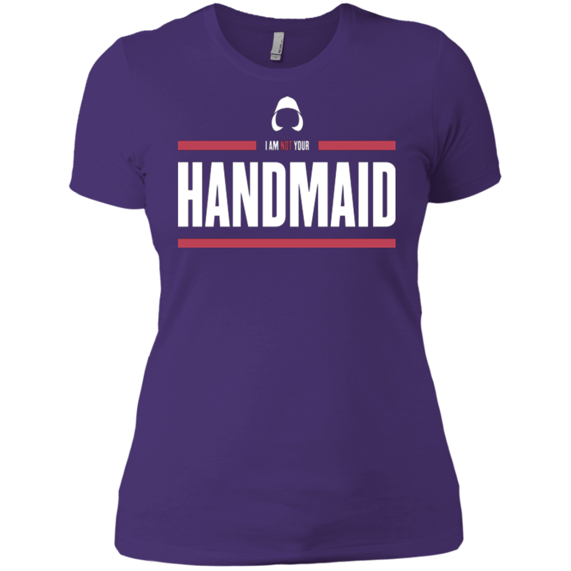 T-Shirts Purple Rush/ / X-Small I Am Not Your Handmaid Women's Premium T-Shirt