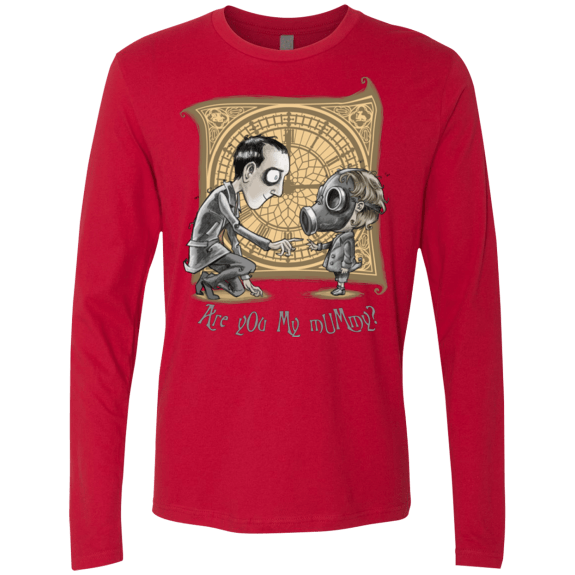 T-Shirts Red / Small I Am Not Your Mummy Men's Premium Long Sleeve