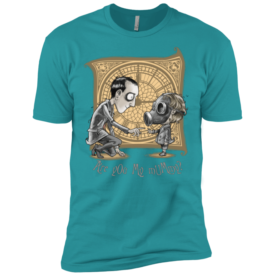 T-Shirts Tahiti Blue / X-Small I Am Not Your Mummy Men's Premium T-Shirt