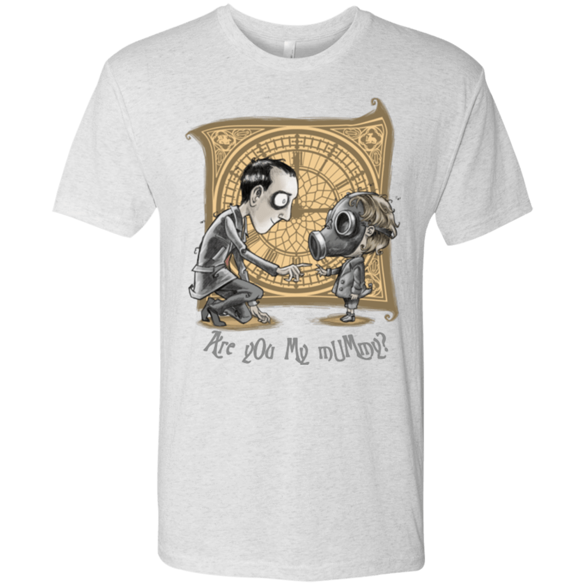 T-Shirts Heather White / Small I Am Not Your Mummy Men's Triblend T-Shirt