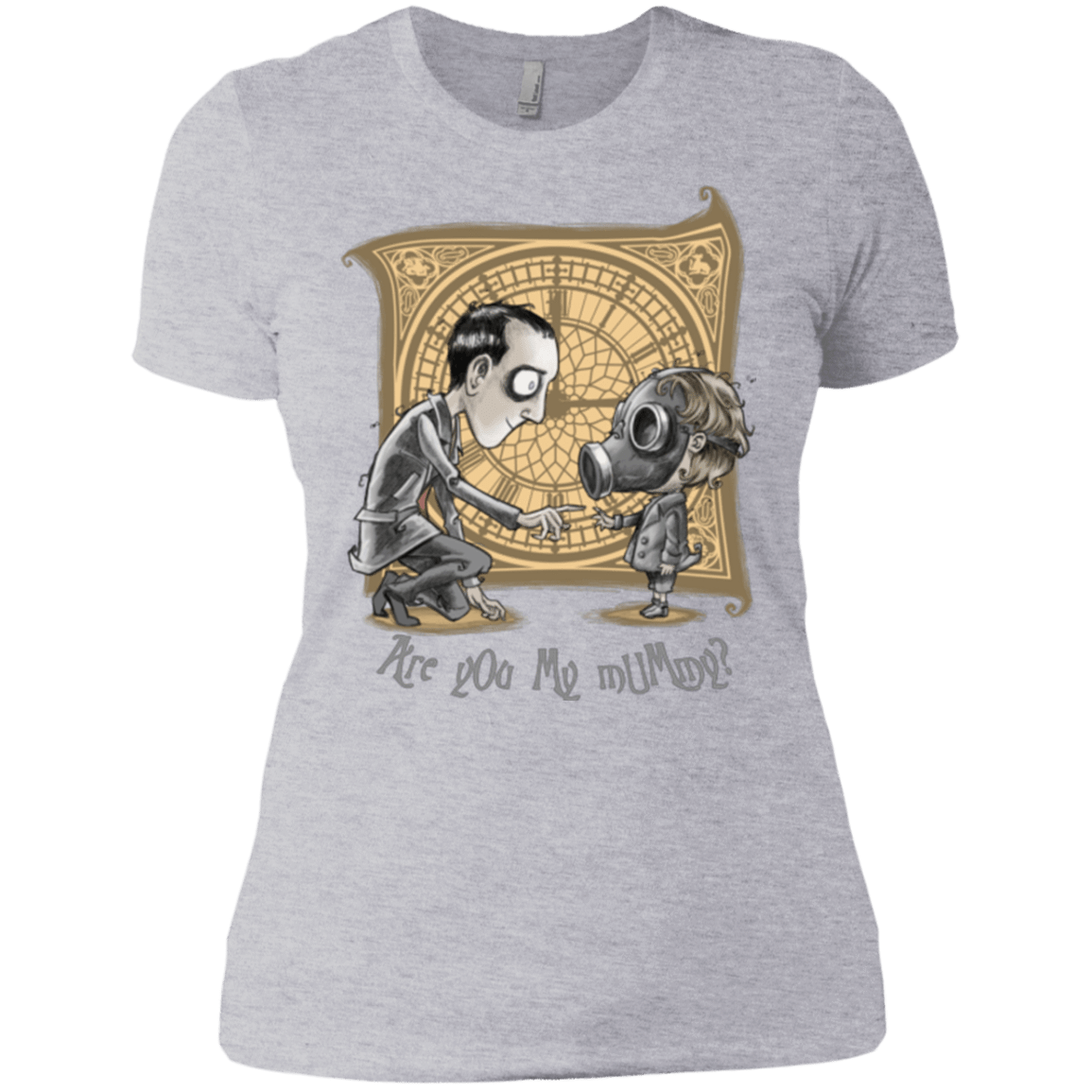 T-Shirts Heather Grey / X-Small I Am Not Your Mummy Women's Premium T-Shirt
