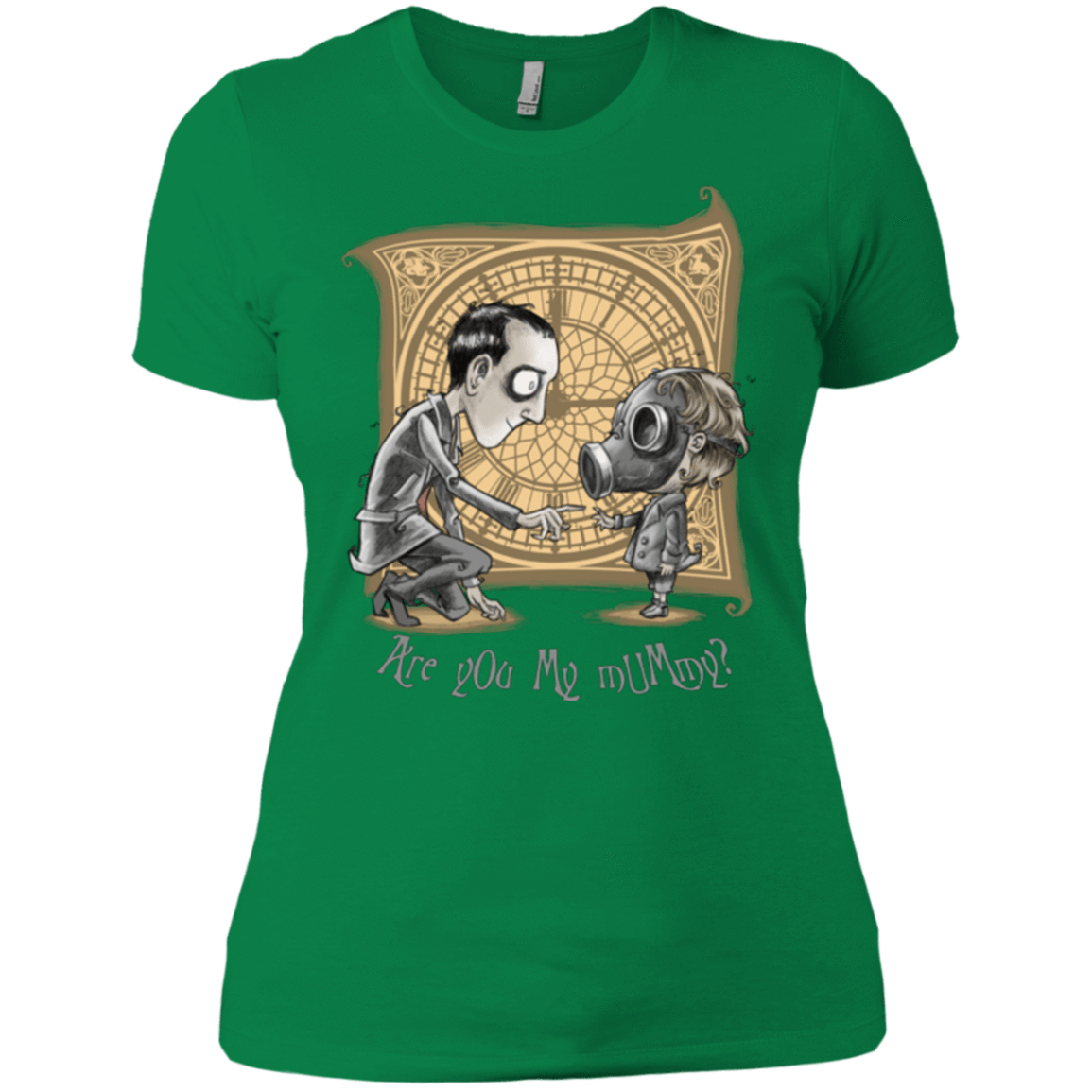 T-Shirts Kelly Green / X-Small I Am Not Your Mummy Women's Premium T-Shirt