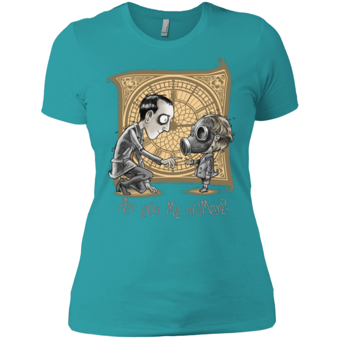 T-Shirts Tahiti Blue / X-Small I Am Not Your Mummy Women's Premium T-Shirt