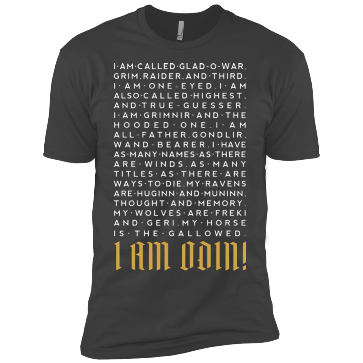 T-Shirts Heavy Metal / YXS I am Odin Boys Premium T-Shirt