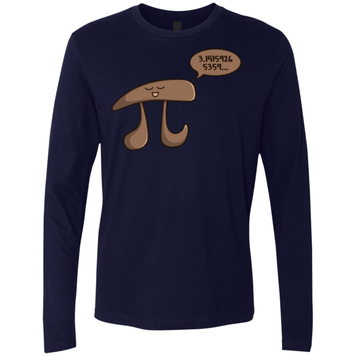 T-Shirts Midnight Navy / Small I am Pi Men's Premium Long Sleeve