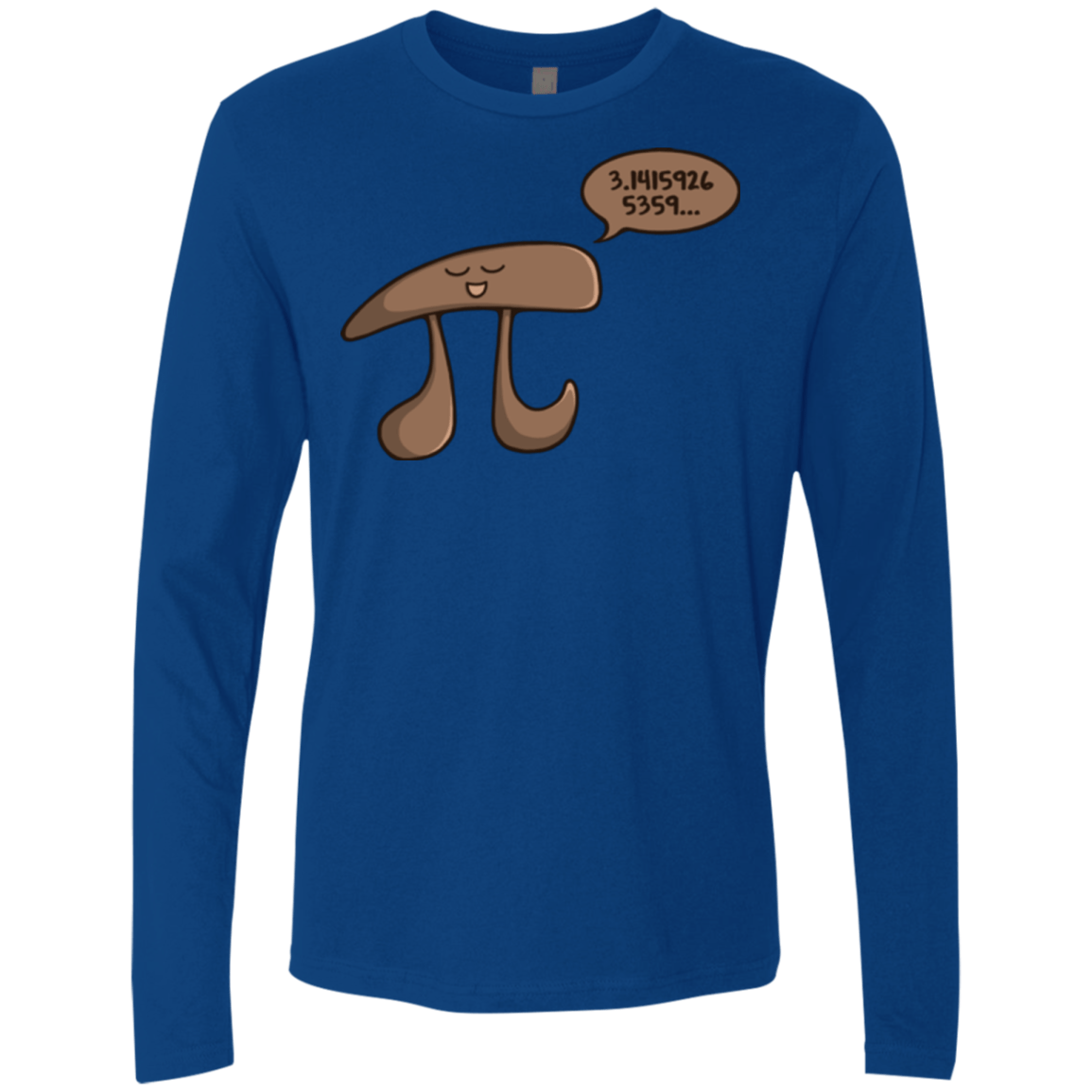 T-Shirts Royal / Small I am Pi Men's Premium Long Sleeve