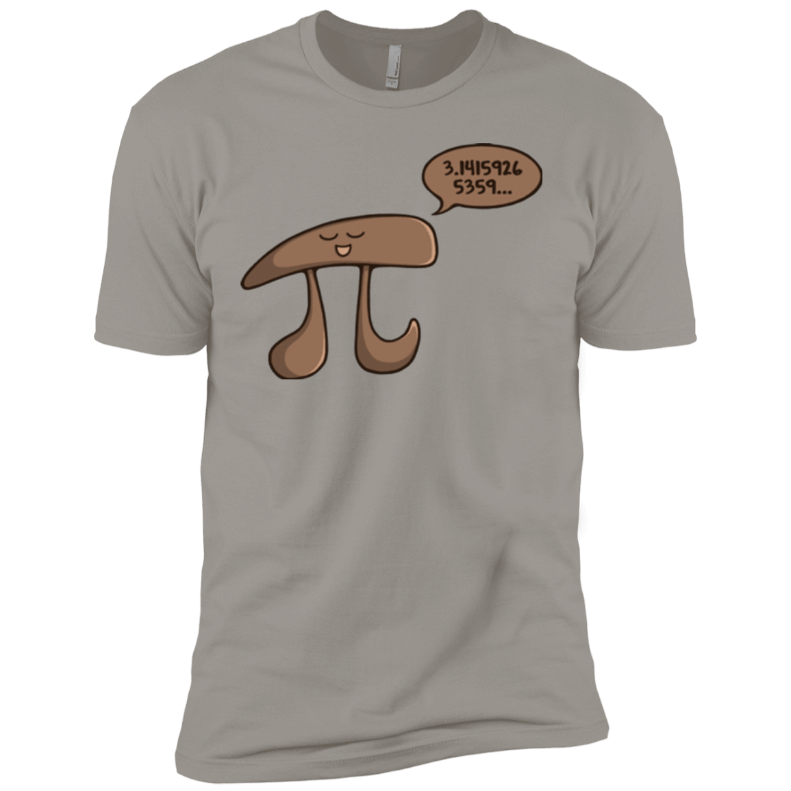 T-Shirts Light Grey / X-Small I am Pi Men's Premium T-Shirt