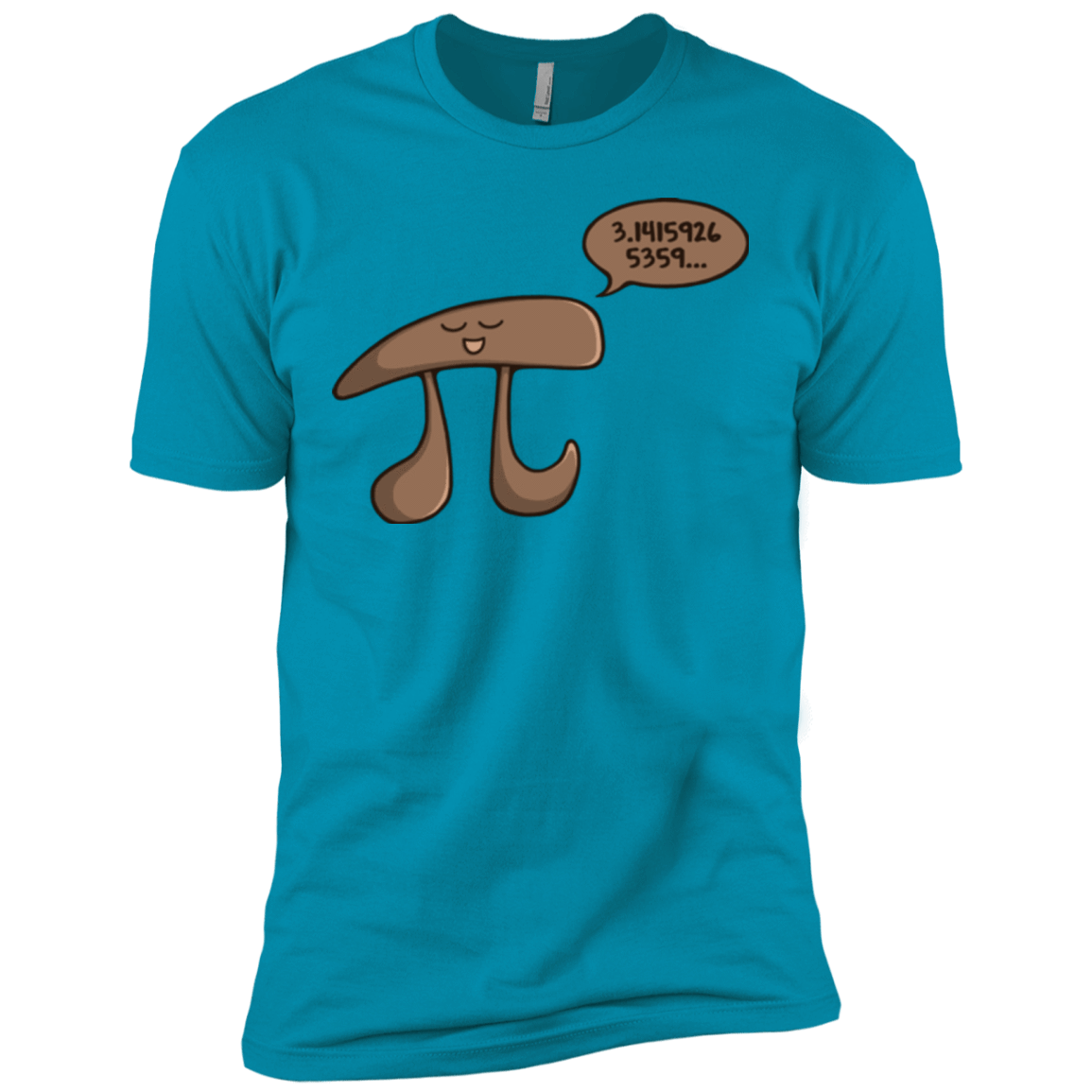 T-Shirts Turquoise / X-Small I am Pi Men's Premium T-Shirt