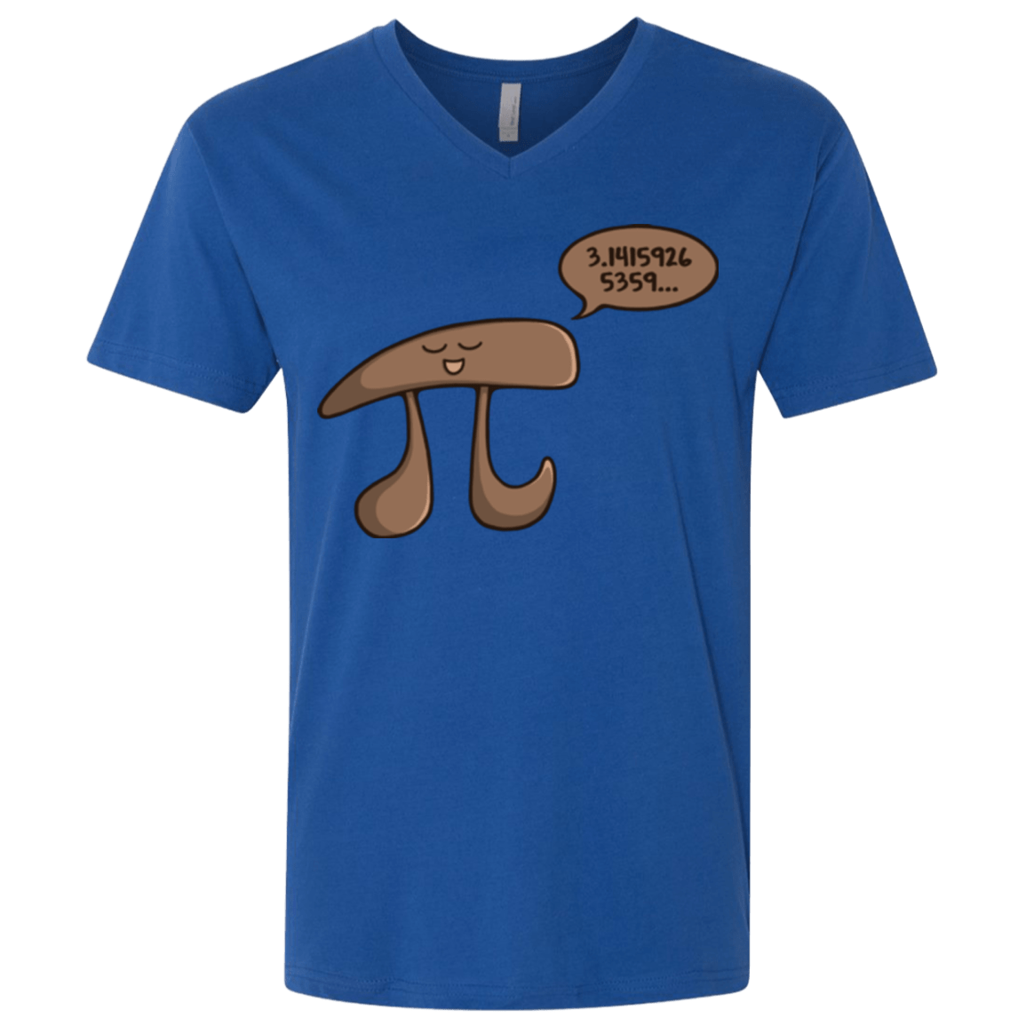 T-Shirts Royal / X-Small I am Pi Men's Premium V-Neck