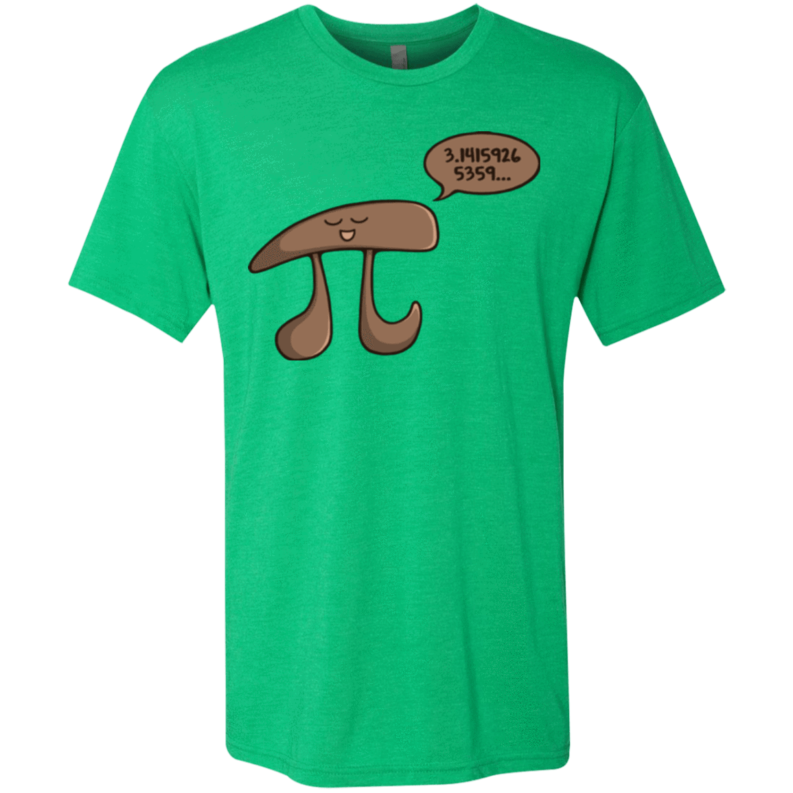 T-Shirts Envy / Small I am Pi Men's Triblend T-Shirt