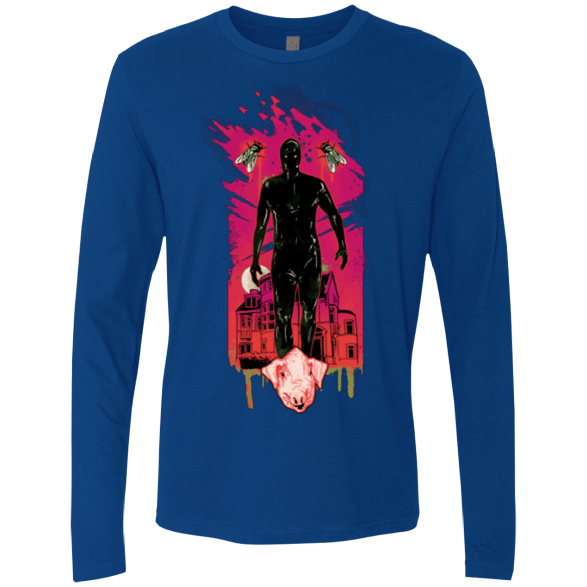 T-Shirts Royal / Small I Am Rubber Men's Premium Long Sleeve