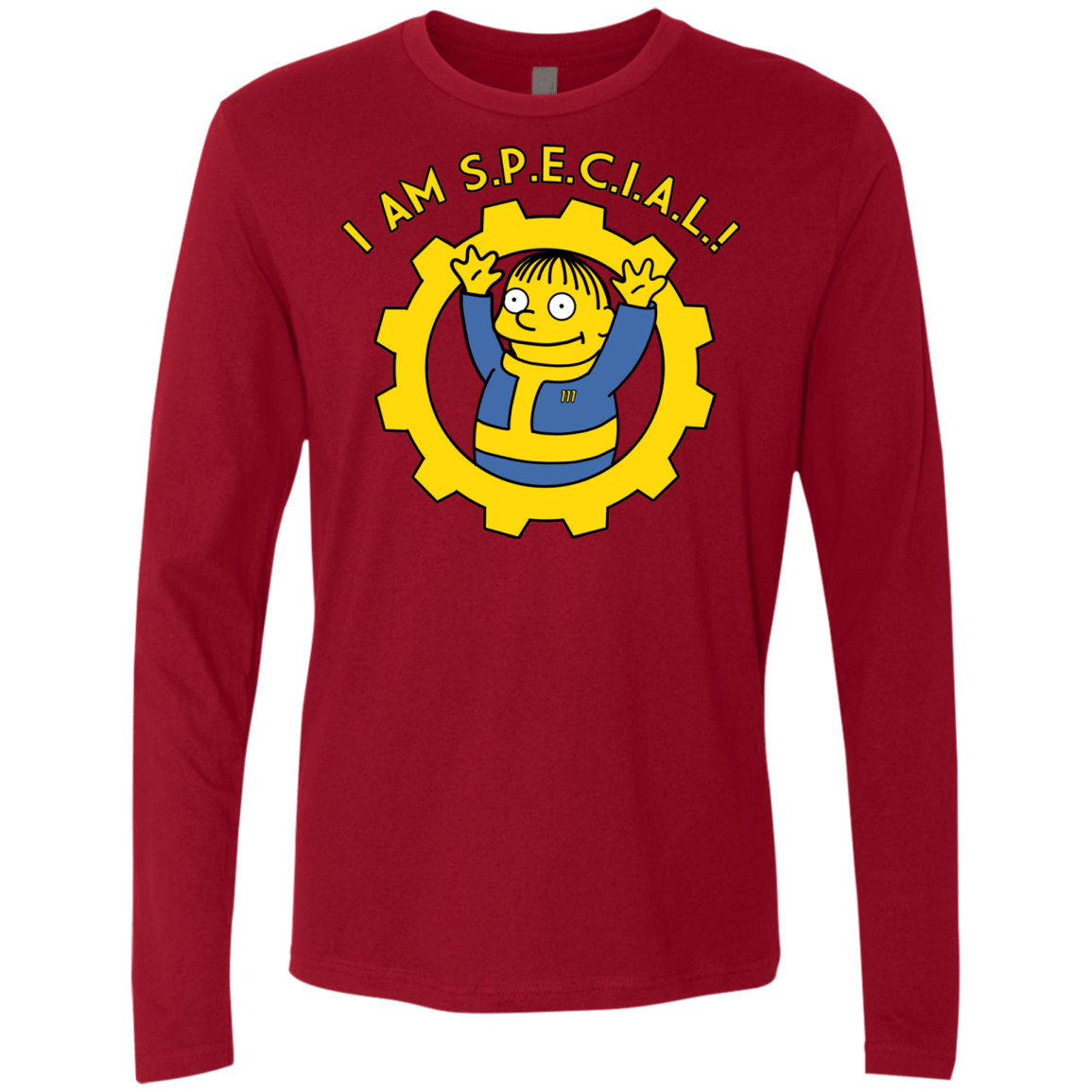 T-Shirts Cardinal / Small I am special Men's Premium Long Sleeve