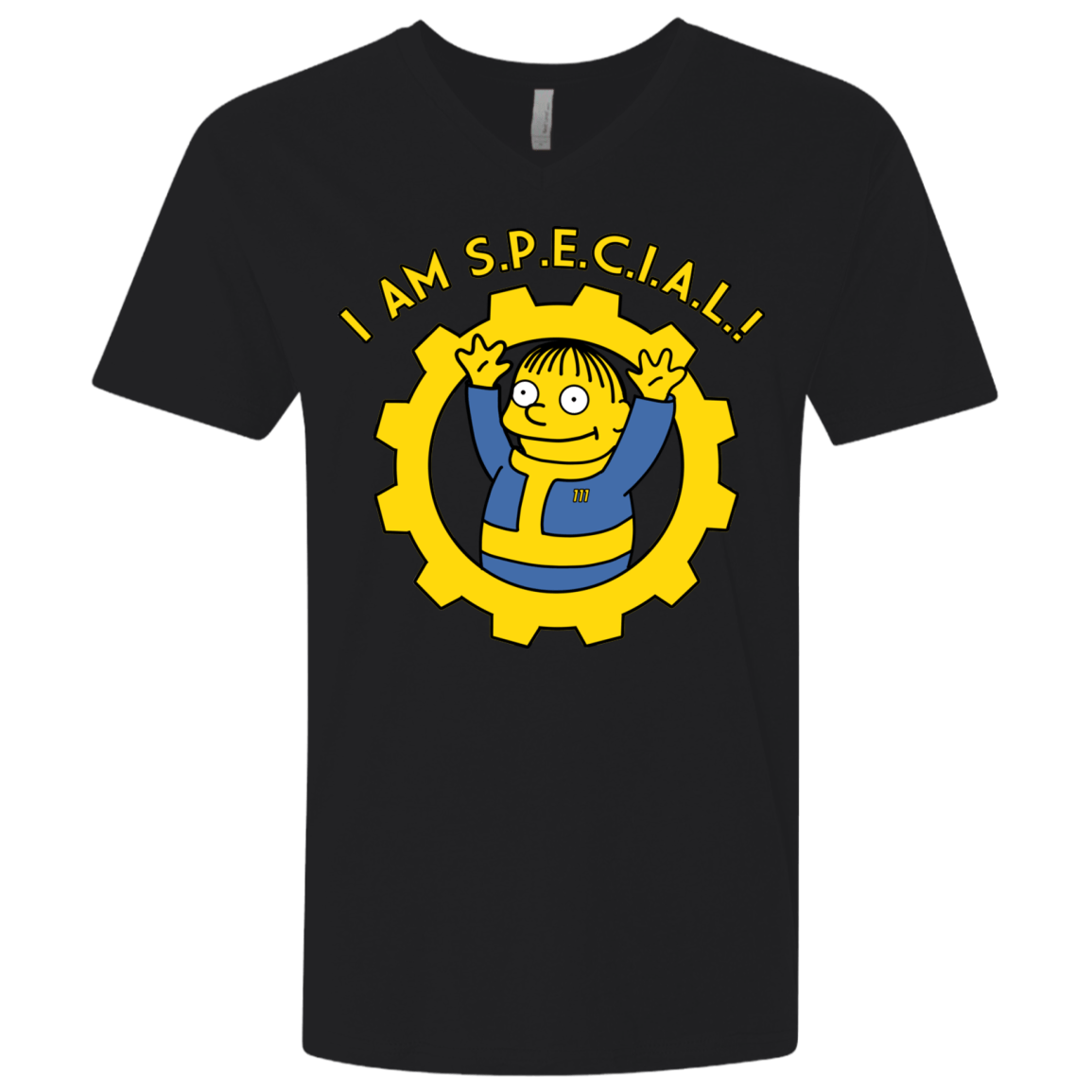 T-Shirts Black / X-Small I am special Men's Premium V-Neck