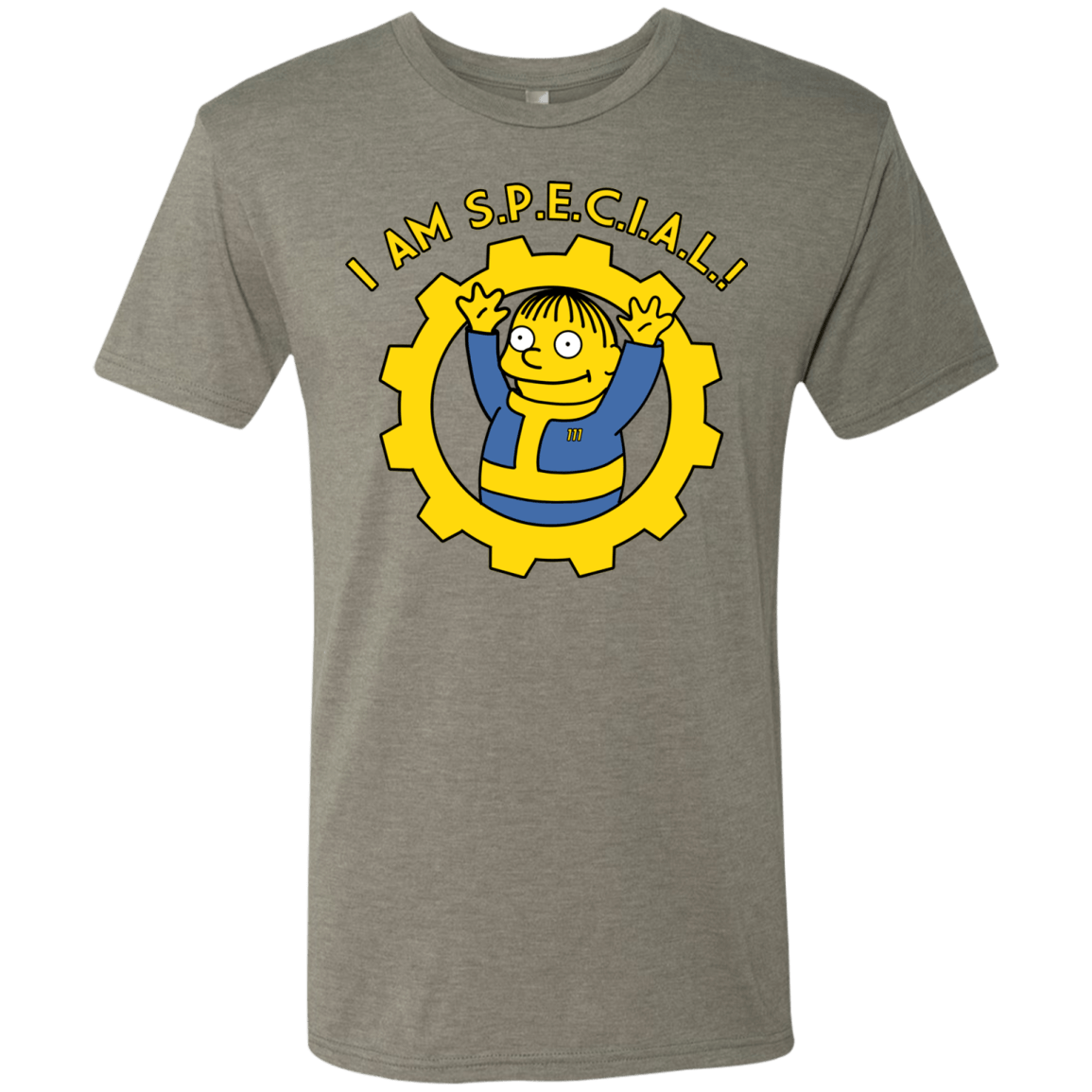 T-Shirts Venetian Grey / Small I am special Men's Triblend T-Shirt