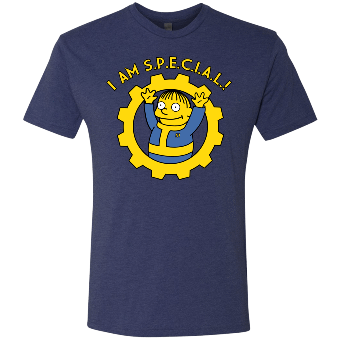 T-Shirts Vintage Navy / Small I am special Men's Triblend T-Shirt