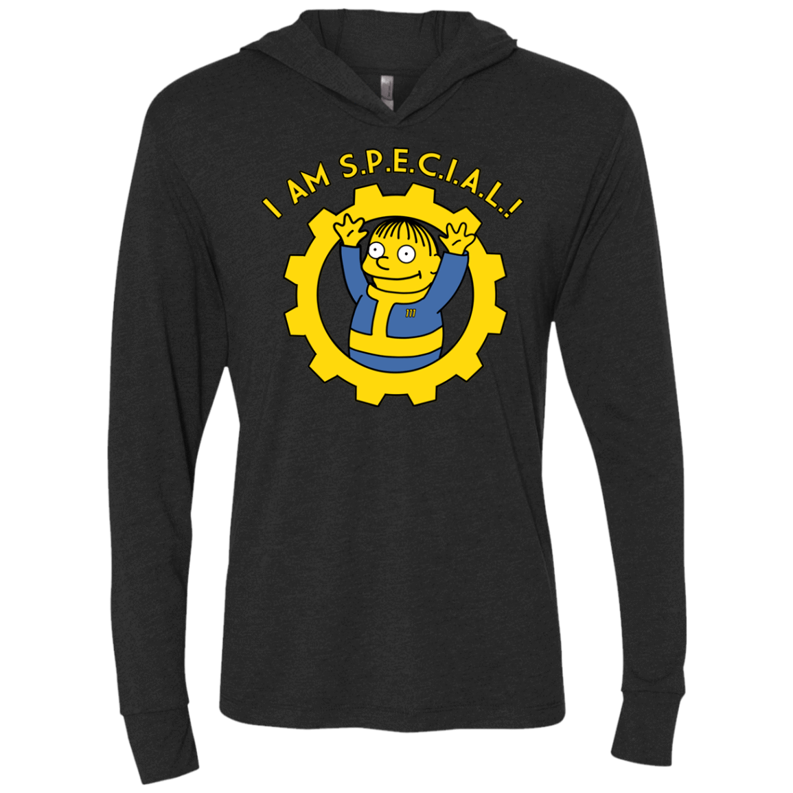 I am special Triblend Long Sleeve Hoodie Tee