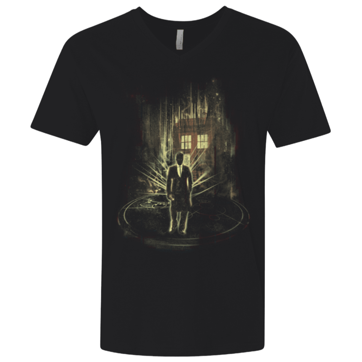 T-Shirts Black / X-Small I Am The Doctor Men's Premium V-Neck