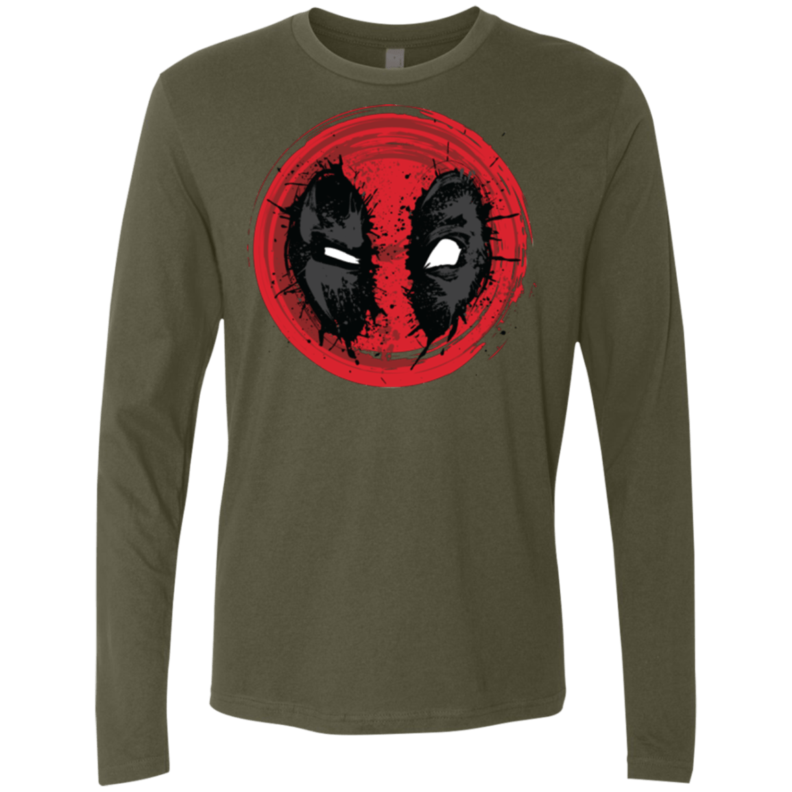 T-Shirts Military Green / Small I am The Merc Men's Premium Long Sleeve