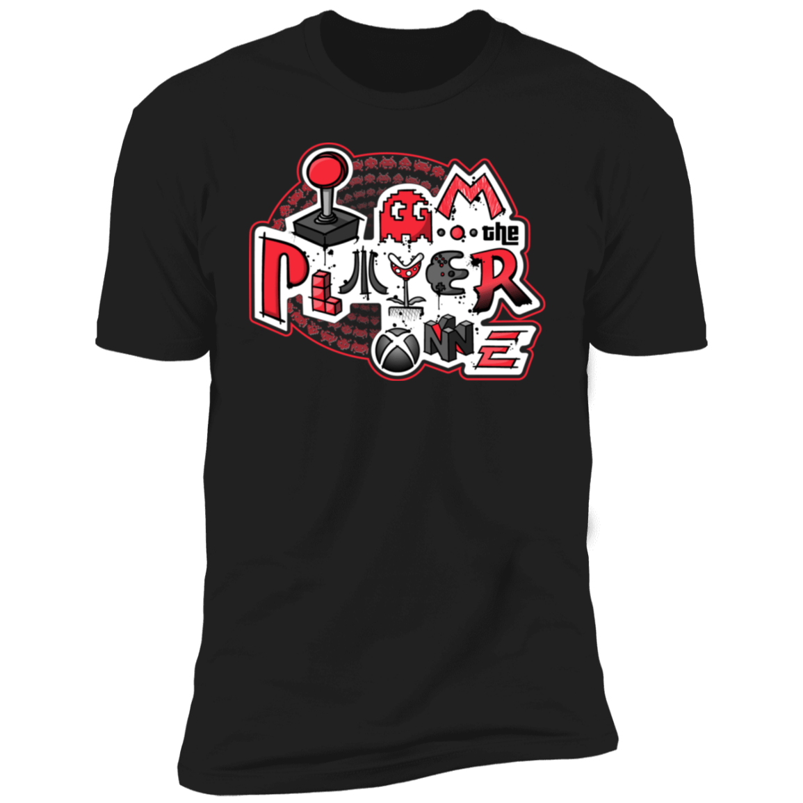 T-Shirts Black / S I Am The Player One Men's Premium T-Shirt