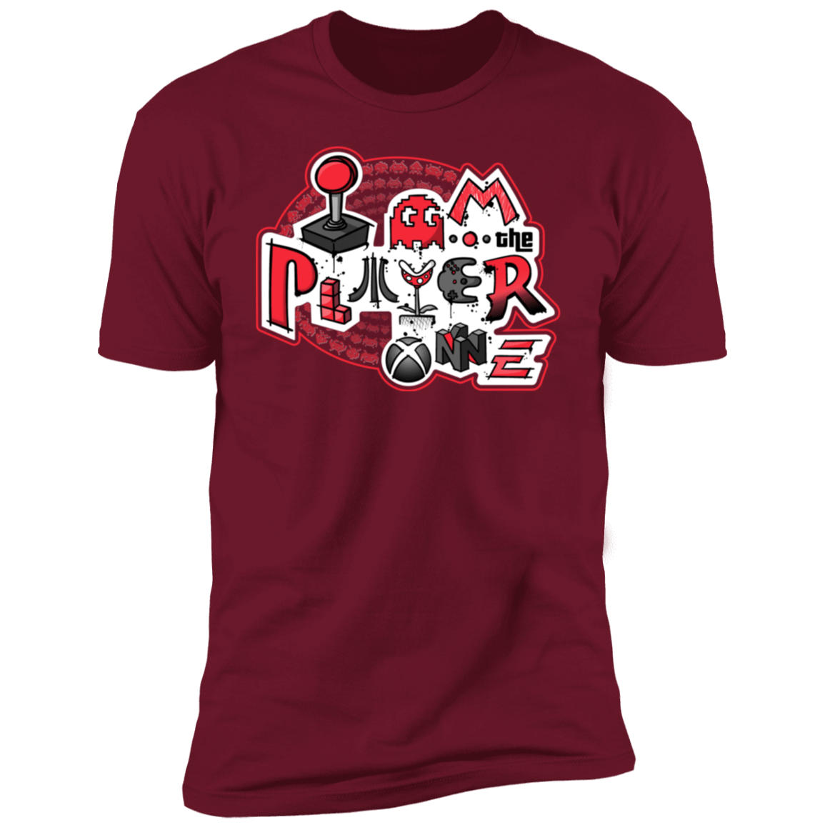 T-Shirts Cardinal / S I Am The Player One Men's Premium T-Shirt