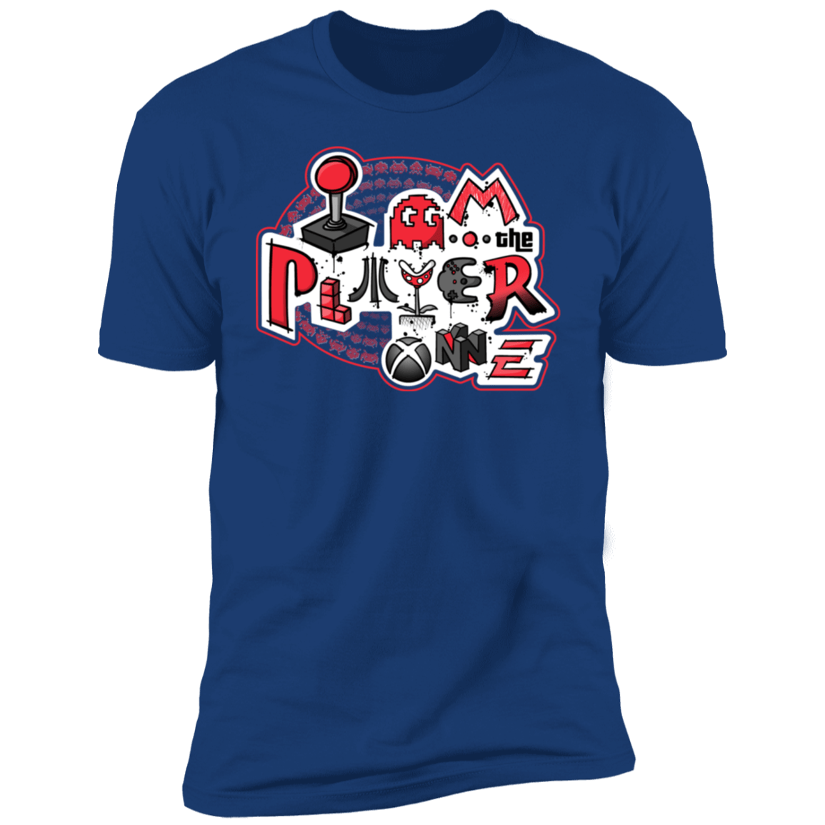 T-Shirts Royal / S I Am The Player One Men's Premium T-Shirt